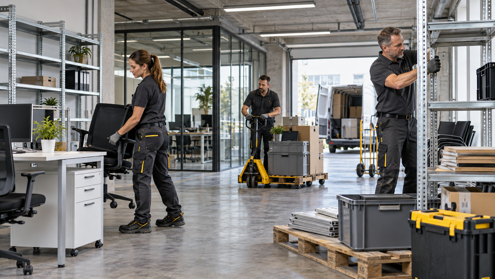 Professionelle Gewerbeauflösung und Demontage